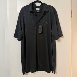 Greg Norman Collection Black Polo Shirt